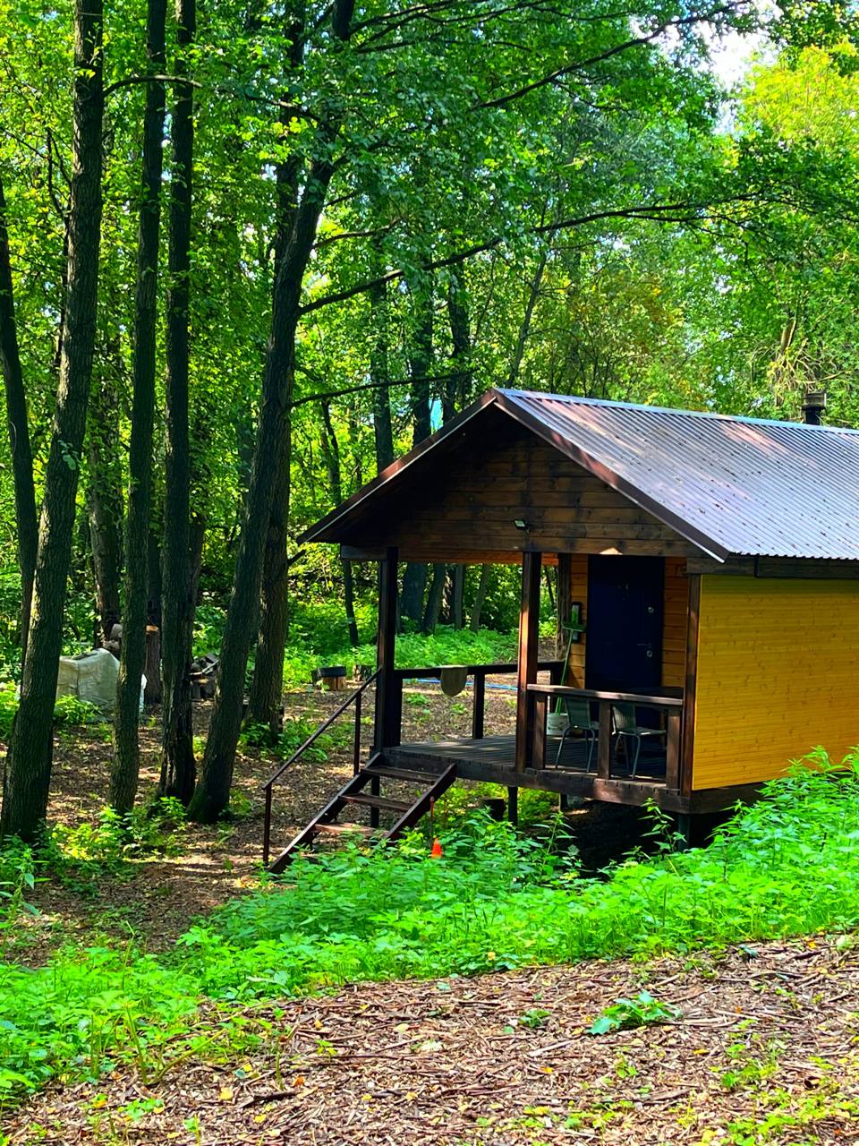 Глэмпинг Ёжик в тумане